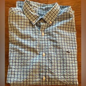 Vineyard Vines Classic Fit “Tucker Shirt” Plaid Men’s Long Sleeve Shirt